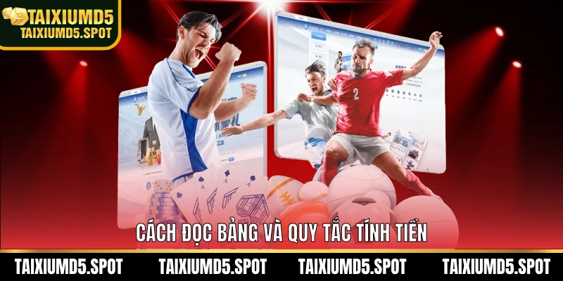 Cách đọc bảng và quy tắc tính tiền