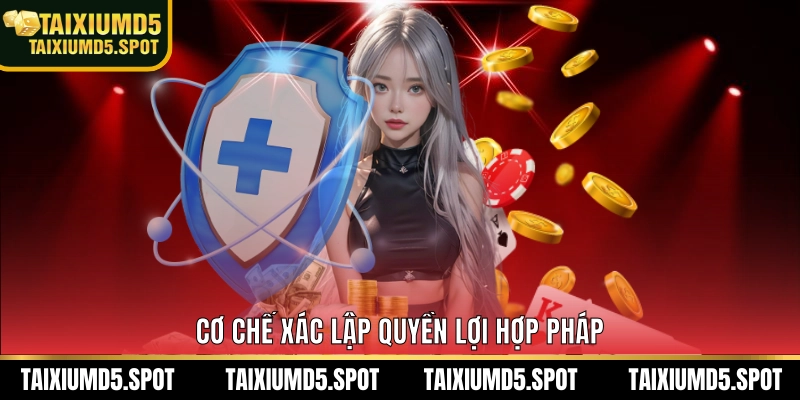 Cơ chế xác lập quyền lợi hợp pháp