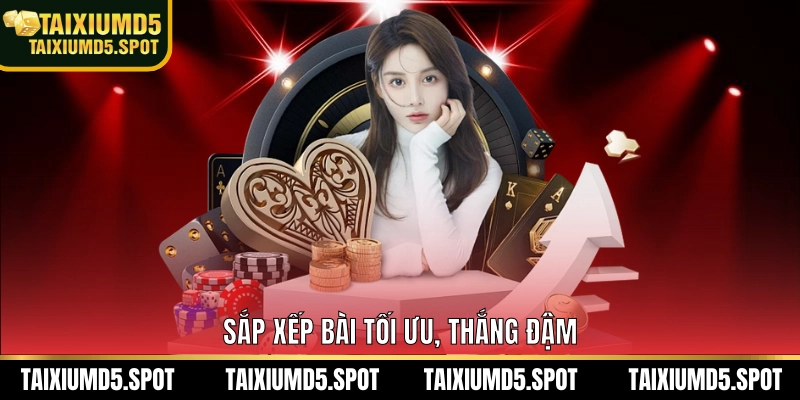 Sắp xếp bài tối ưu, thắng đậm